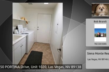 11850 PORTINA Drive, Unit 1020, Las Vegas, NV 89138