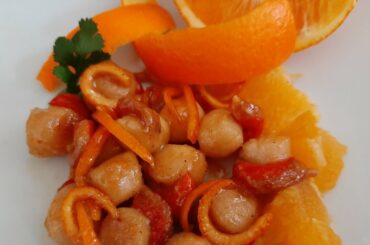 🇫🇷French cuisine,  Noix de Saint Jacques Французская кухня