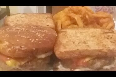 SNACKCHAT! TURKEY BURGERS, ARBY'S CURLY FRIES AND CHIPS!