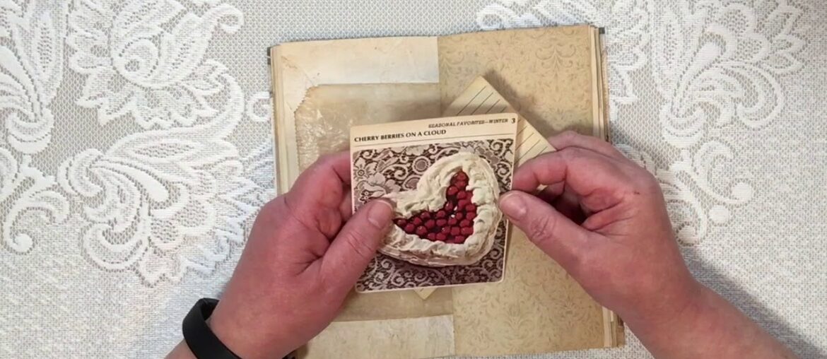 Vintage Style Recipe Traveler's Notebook