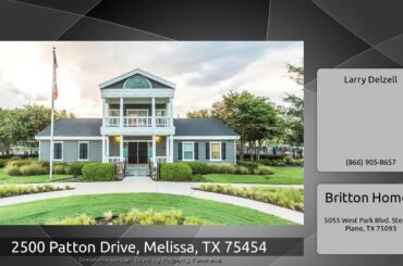 2500 Patton Drive, Melissa, TX 75454