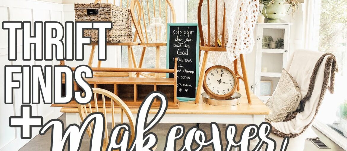 THRIFT FINDS + HUGE DINING ROOM MAKEOVER | Part 1