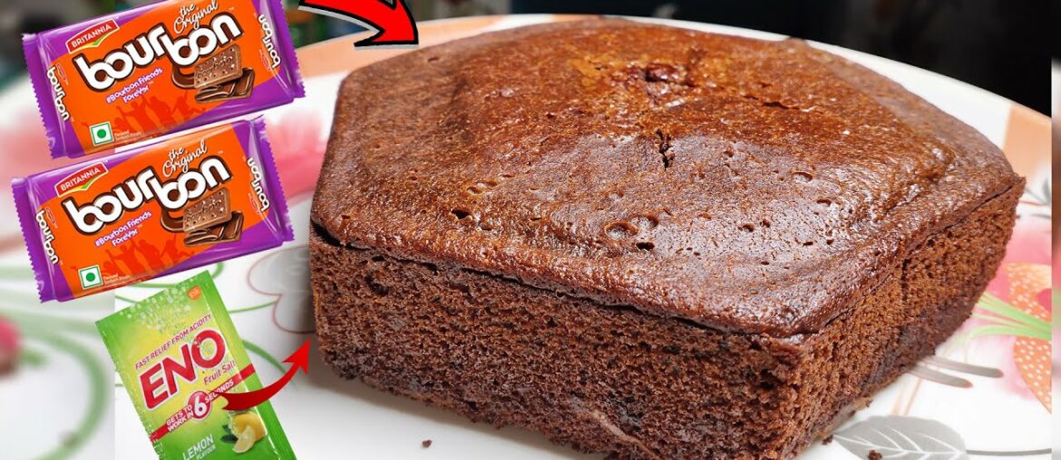 Chocolate Biscuit Cake – Only 3 Ingredient /Eggless/No Oven/No Maida/No Sugar/No Butter Cake Recipe Chocolate Biscuit Cake - Only 3 Ingredient /Eggless/No Oven/No Maida/No Sugar/No Butter Cake Recipe