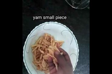 YAM FRY | EASY KITCHEN RECIPES