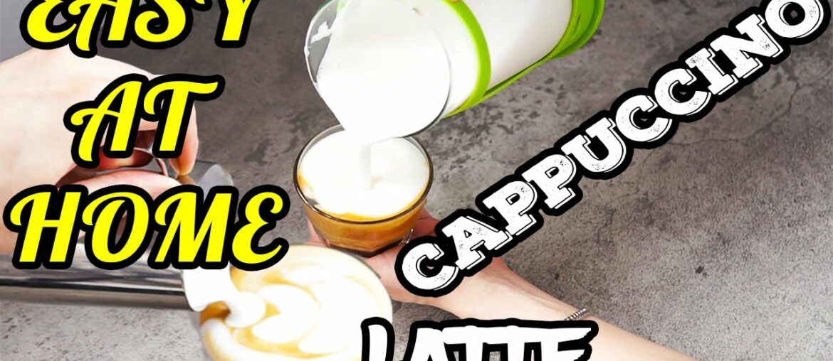 MAKE LATTE AT HOME WITH FRENCH PRESS NO MACHINE | CARA BIKIN KOPI LATTE SEDERHANA RUMAH TANPA MESIN!