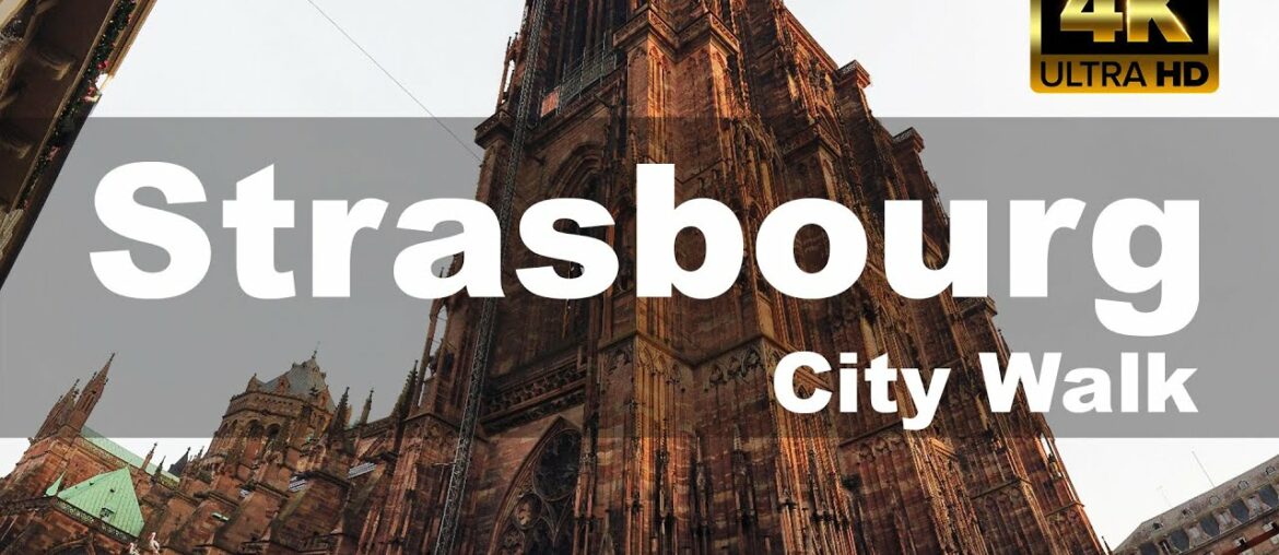 WALKING IN STRASBOURG, FRANCE ( CHRISTMAS MARKET ) WALKING IN STRASBOURG, FRANCE ( CHRISTMAS MARKET )