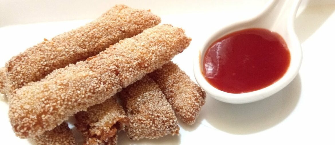 Cheesy Potato Sooji Fingers | Snacks recipe | Shakti's Kitchen Cheesy Potato Sooji Fingers | Snacks recipe | Shakti's Kitchen