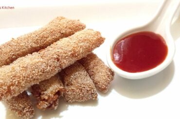 Cheesy Potato Sooji Fingers | Snacks recipe | Shakti's Kitchen