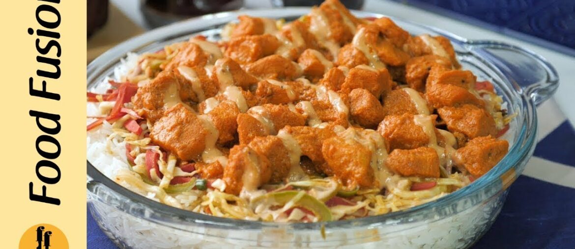 Chicken BBQ Rice Recipe By Food Fusion
