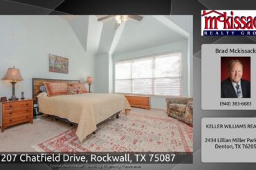 207 Chatfield Drive, Rockwall, TX 75087