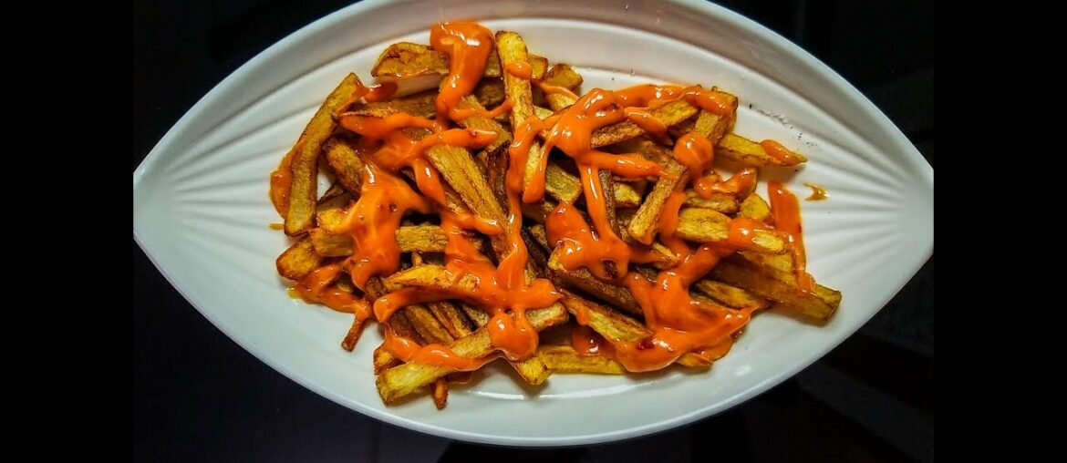 French Fries Recipe|So delicious food|Mayo Shezwan French fries recipe|