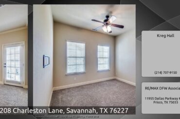 1208 Charleston Lane, Savannah, TX 76227
