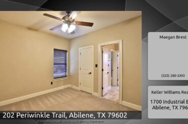 202 Periwinkle Trail, Abilene, TX 79602