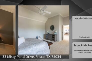 33 Misty Pond Drive, Frisco, TX 75034