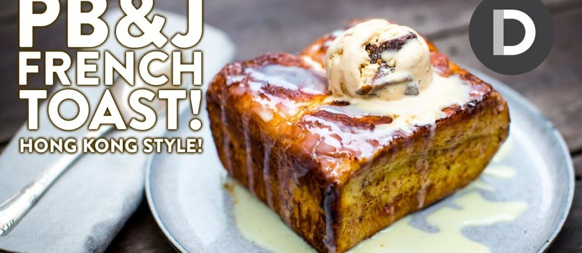 Hong Kong Style PB&J French Toast!