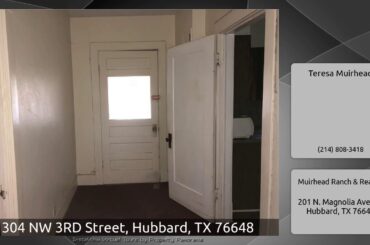 304 NW 3RD Street, Hubbard, TX 76648