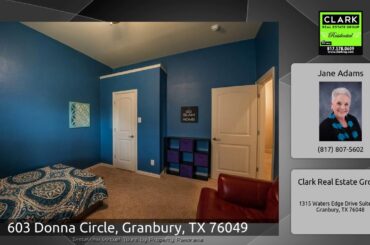 603 Donna Circle, Granbury, TX 76049