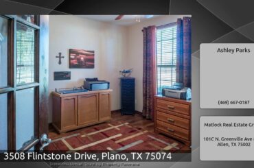 3508 Flintstone Drive, Plano, TX 75074