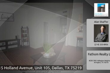 4015 Holland Avenue, Unit 105, Dallas, TX 75219