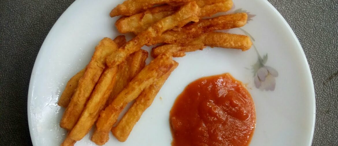 KFC സ്റ്റൈലിൽ ഒരു വെറൈറ്റി ഫ്രഞ്ച് ഫ്രൈസ് -Home made french fries recipe malayalam