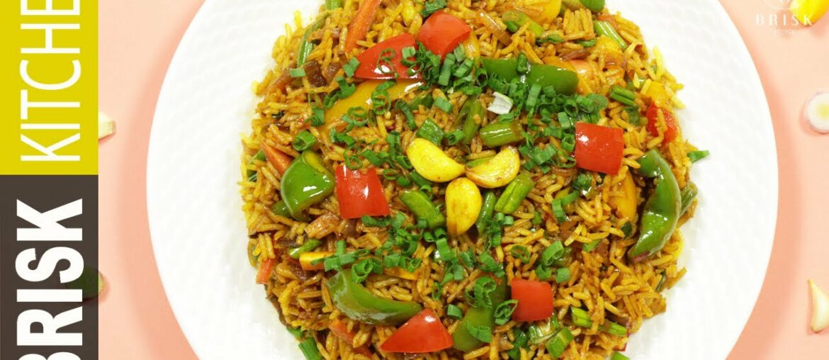 Garlic Masala Rice | Brisk Kitchen Recipes Garlic Masala Rice | Brisk Kitchen Recipes