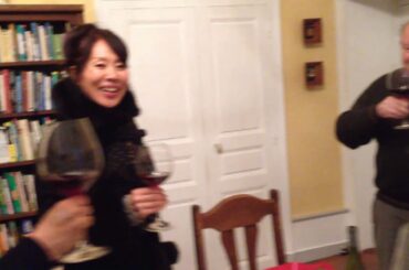 프랑스 친구집 포도주 시식 Tasting French Wine