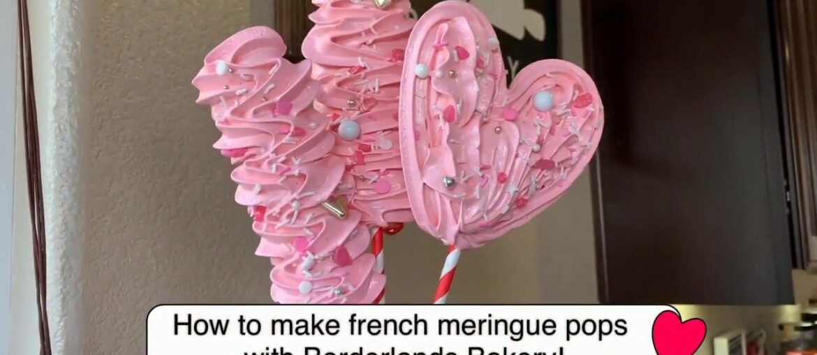 Easy French Meringue Pops