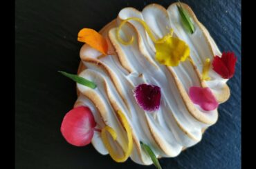 How to make White Chocolate Lemon Tart | Lemon Meringue Tart Recipe