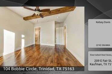 104 Bobbie Circle, Trinidad, TX 75163