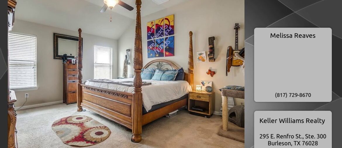 1332 Hearthstone Drive, Burleson, TX 76028