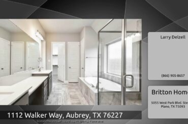 1112 Walker Way, Aubrey, TX 76227