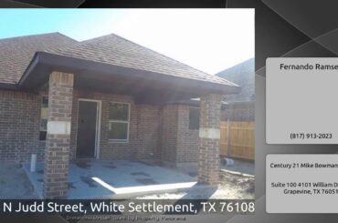 225 N Judd Street, White Settlement, TX 76108