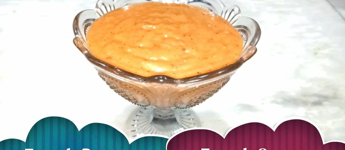 Easy French Dressing Recipe | Quick French Sauce | Lively Skills Easy French Dressing Recipe | Quick French Sauce | Lively Skills