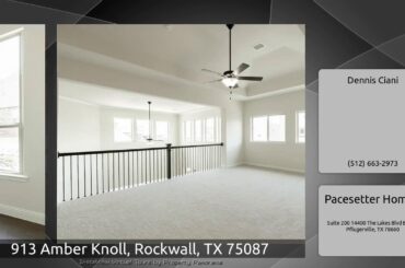 913 Amber Knoll, Rockwall, TX 75087