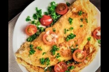 Healthy French Omelette Just in 2 minute