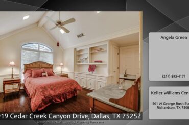 17919 Cedar Creek Canyon Drive, Dallas, TX 75252
