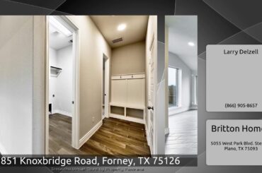 851 Knoxbridge Road, Forney, TX 75126