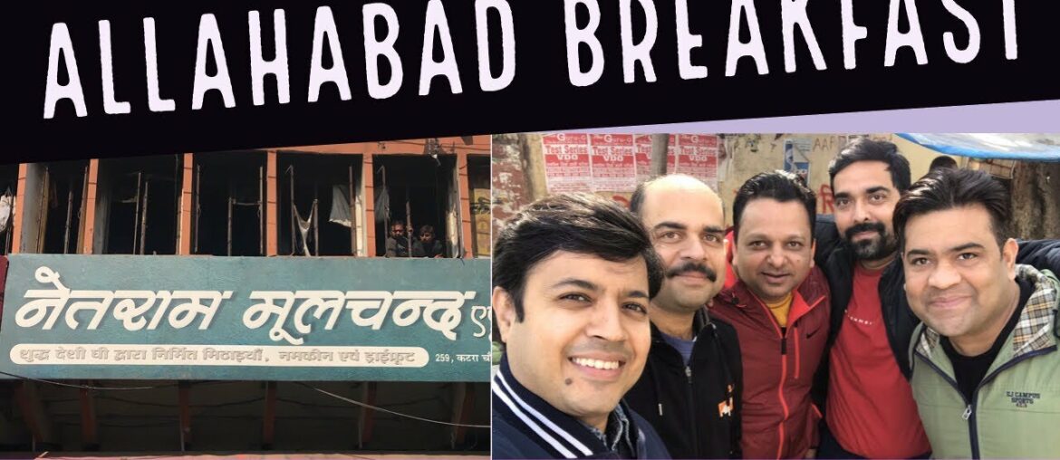 Allahabad Food Tour l Prayagraj