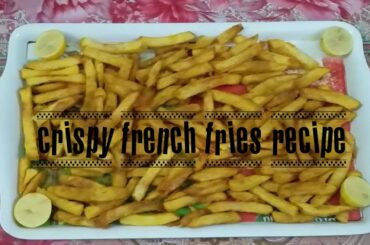 Perfect Crispy French Fries..!!|| Homemade Perfect French Fries Recipe | Finger Chips Recipe