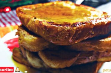 French toast recipe|| classic French toast|bread toast|petuk.com