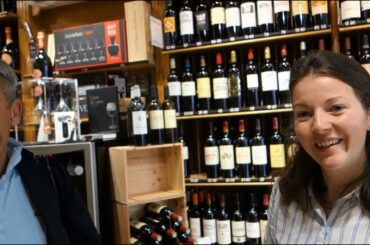 Chillin' in a Rue Cler Wine Shop