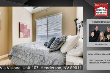 14 Via Visione, Unit 103, Henderson, NV 89011