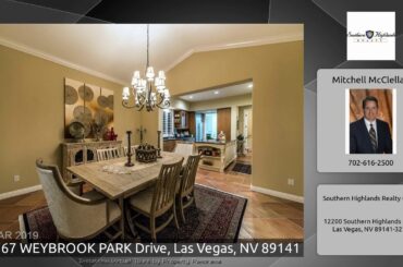11767 WEYBROOK PARK Drive, Las Vegas, NV 89141