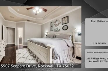 5907 Sceptre Drive, Rockwall, TX 75032