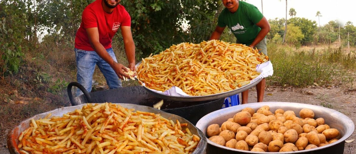 McDonald's Style French Fries Recipe | Crispy French Fries Recipe Cooking | Grandpa Kitchen