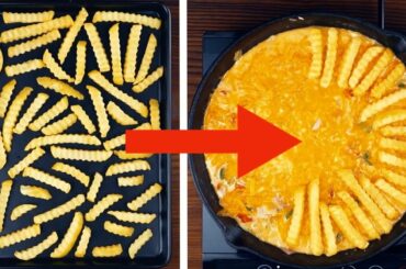 Put The Fries On The Pan & Cook For 15 Minutes