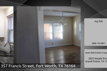 1357 Francis Street, Fort Worth, TX 76164