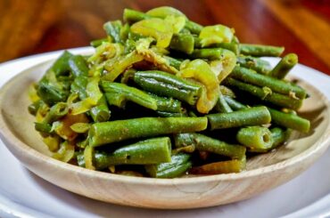 How to Cook Fermented Fish with French Beans | Kosoi Bwtwi | Tripuri Recipes