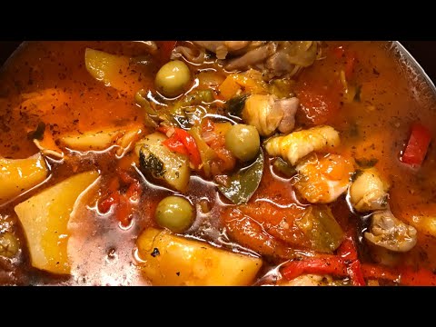 Fricasé de pollo (chicken fricasse) Fricasé de pollo (chicken fricasse)