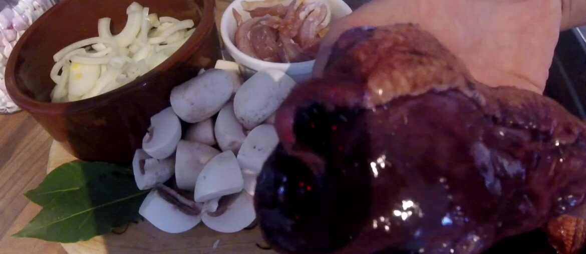 How to make Pheasant au vin